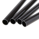 Anti Ultraviolet Radiation Carbon Fiber Tube Roll Wrapped High Strength