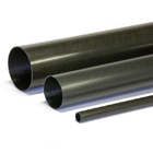 Industrial Roll Wrapped Carbon Fiber Tube 3K For Use In Projects