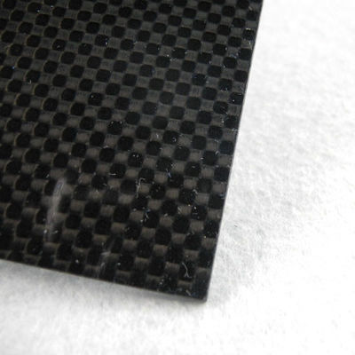 2.0Thk Full CF Carbon Fiber Plate Plain 3K Glossy Standard Video Camera Use