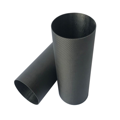 Custom 100% 3K Carbon Fiber Tubing Large Pipe 26mm 30mm 50mm 100mm