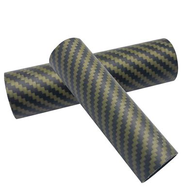 3K Twill Roll Wrapped Flexible Carbon Fiber Tube Corrosion Resistance