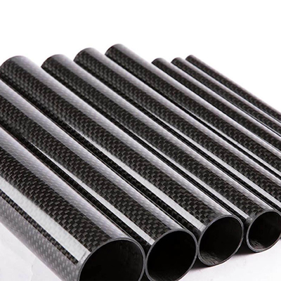 High Strength Carbon Tube Woven Finish Roll Wrapped Tube 30x28 1000mm