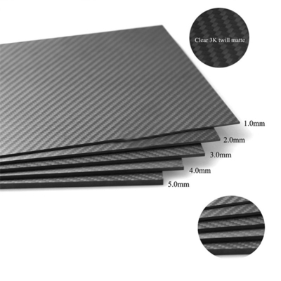 2.5MM Carbon Fiber Sheet High Temperature Resistant Carbon Fiber Board