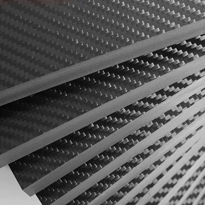 High Quality 1000 mm x 1000 mm x 1.5 mm Thick Carbon Fiber Plate