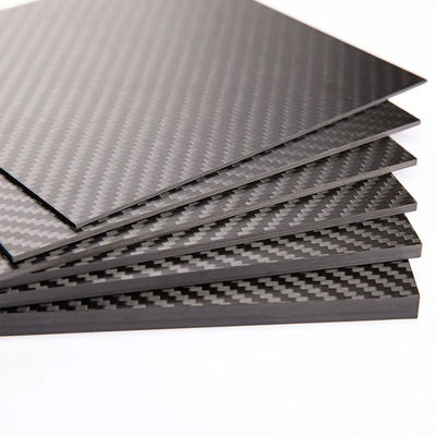 300X400MM 100% 3K Carbon Fiber Plate with 0.5-4MM Thickness for Industrial and Drone Use