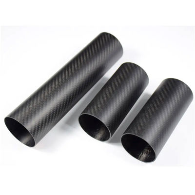Lightweight Carbon Fiber Tube with Custom Thickness and High Strength-to-Weight Ratio for Aerospace and Robotics