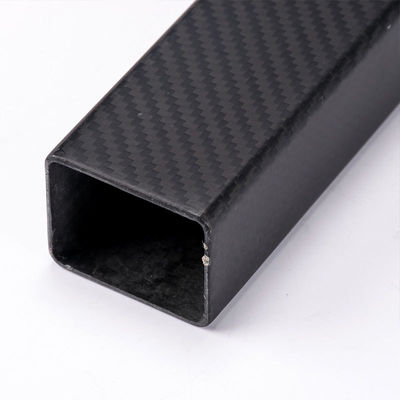 High Performance 3K Rectangular Carbon Fiber Tube Durable and Precision Made