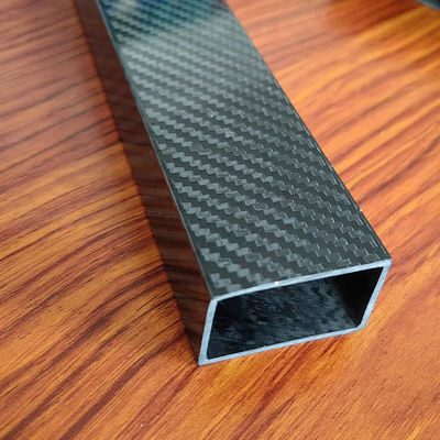 100% 3K Rectangular Carbon Fiber Pipes with Exceptional Strength-to-Weight Ratio