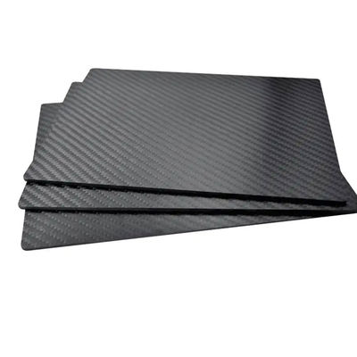 500X500X4MM 100% 3K Plain Weave Carbon Fiber Sheet Laminate Plate Twill Weave Plate