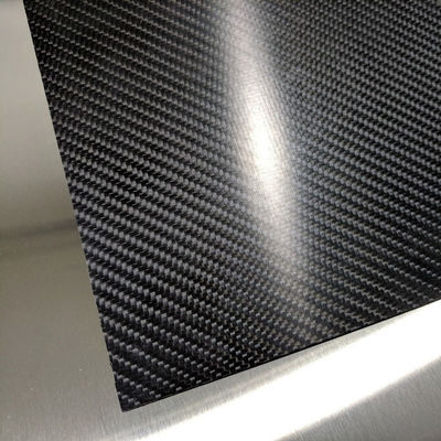3K Plain Matte High Modulus Carbon Fiber Sheet 500X500X10mm with Shiny and Clear Appearance