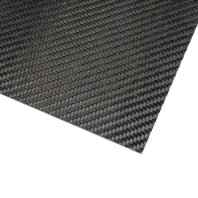 Structural Carbon Fiber Plate, Twill Weave, Thickness 3MM, 100mm*200mm*3mm