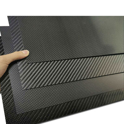 Custom Sizes & Thickness Available 3K Carbon Fiber Laminate Sheet for Industrial Applications