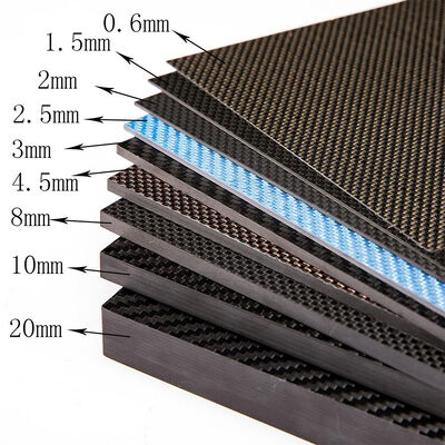 3K Twill Carbon Fiber Sheet - Lightweight, High Strength, Rigid, Corrosion-Resistant