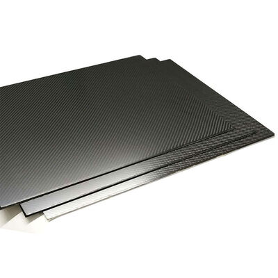 UV Resistance 100% 3K Twill Matte Carbon Fiber Sheet with Perfect Edge