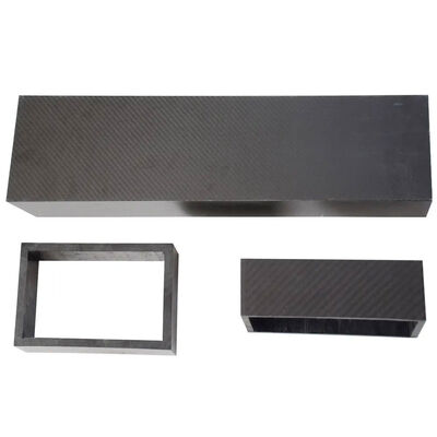 Custom Size 3K Carbon Fiber Rectangular Tube Carbon Fibre Square Tube