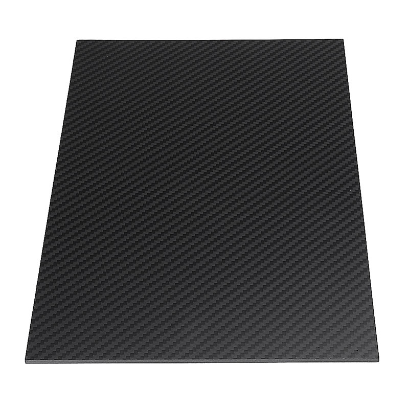 2mm 300x300mm CF Sheet 3K Matte Finish Carbon Fiber Sheet