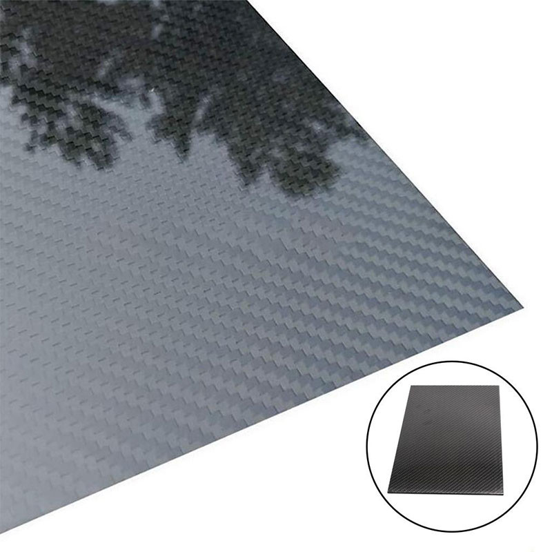 Heat Resistant 100% 3K Glossy Surface Carbon Fiber Plate - Aerospace Grade