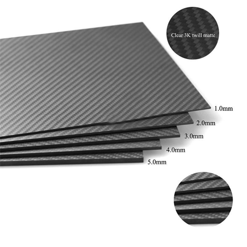 2.5MM Carbon Fiber Sheet High Temperature Resistant Carbon Fiber Board