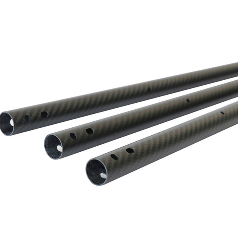 Carbon Fiber Pole | Lightweight High Strength 3K CFRP Composite Pole Custom Length & Diameter