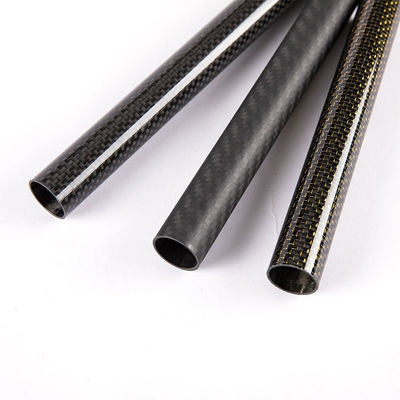 Varillas y tubos de fibra de carbono 3K de alta resistencia, duraderos, de precisión y de longitudes personalizadas